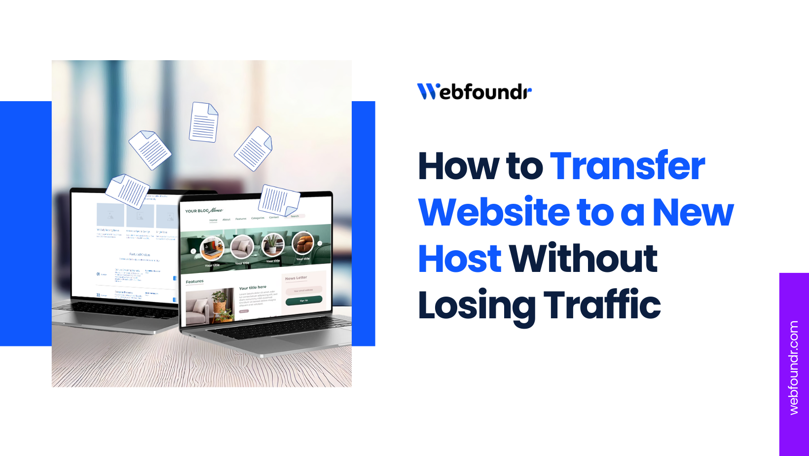 transfer website to new host