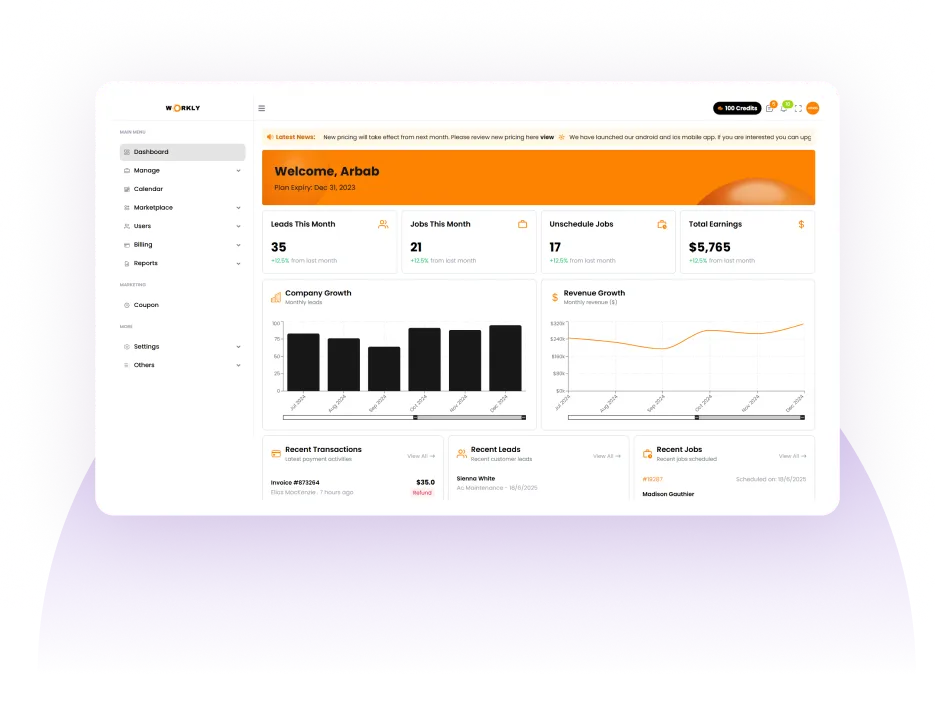 enterprise web app development